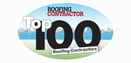 Top 100 roofing contractors logo